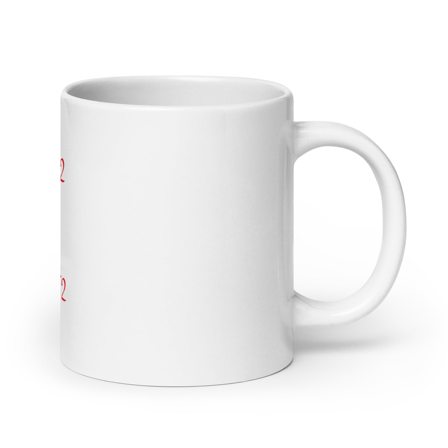 Mug Blanc Brillant "Top2 Not 2"