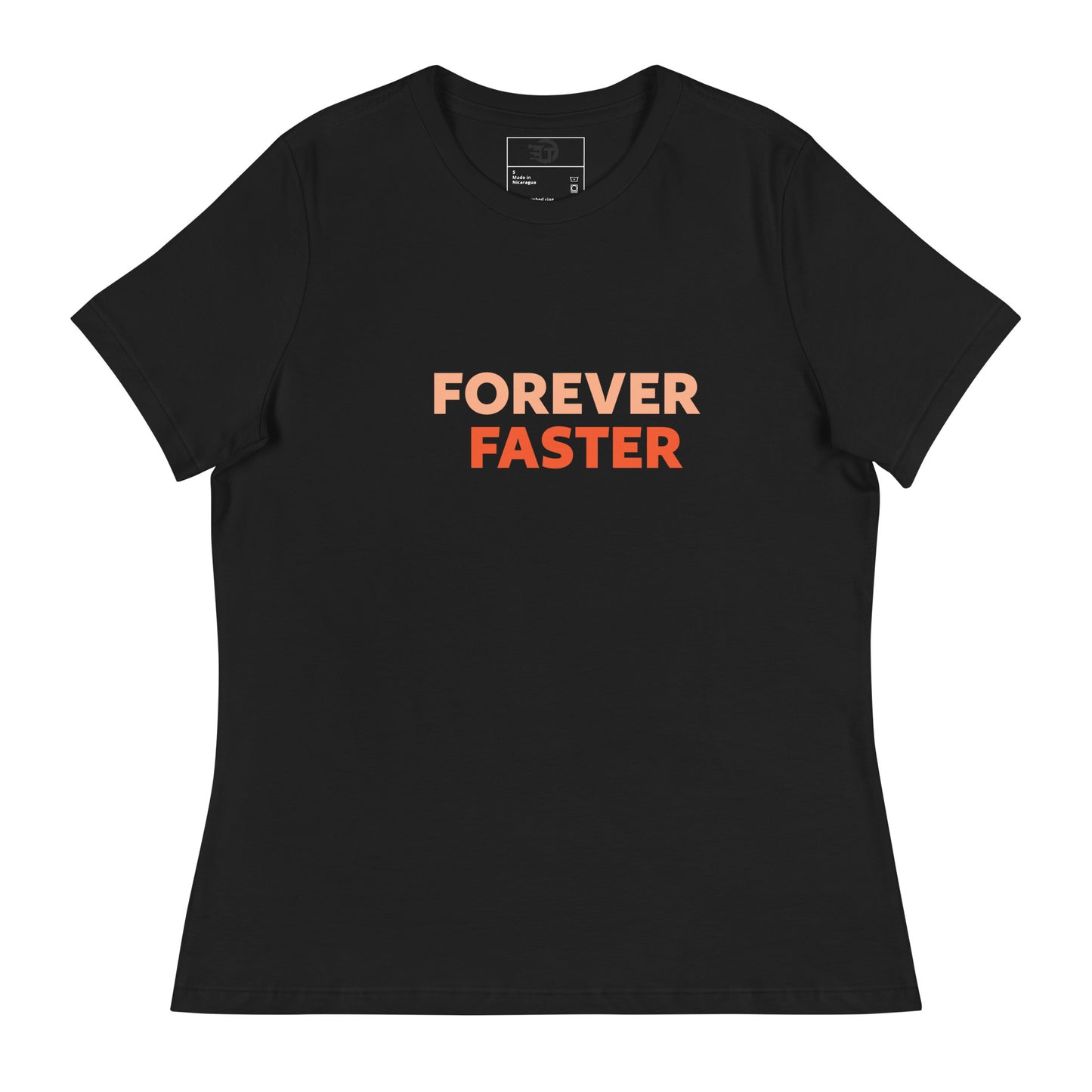 T-shirt Décontracté pour Femme Forever faster