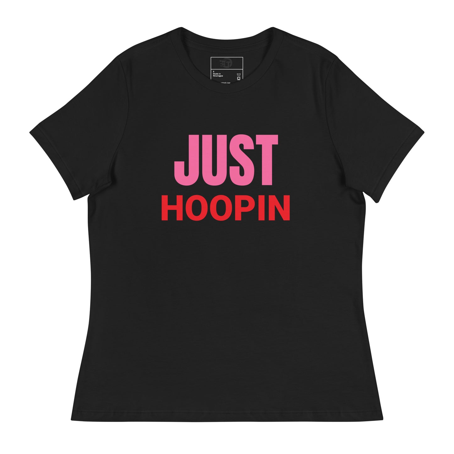 T-shirt Décontracté pour Femme Just Hoopin