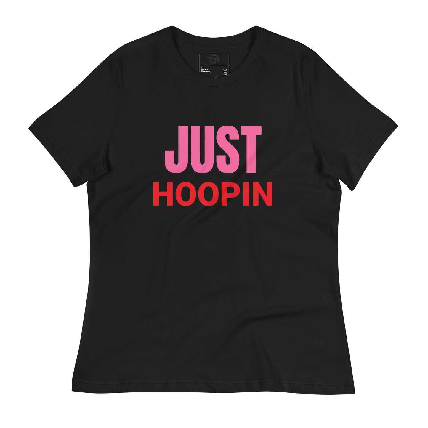 T-shirt Décontracté pour Femme Just Hoopin