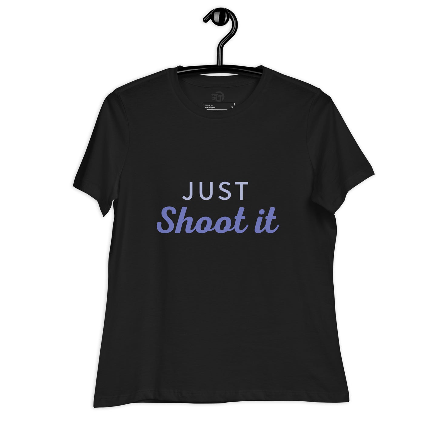 T-shirt Décontracté pour Femme just shoot it