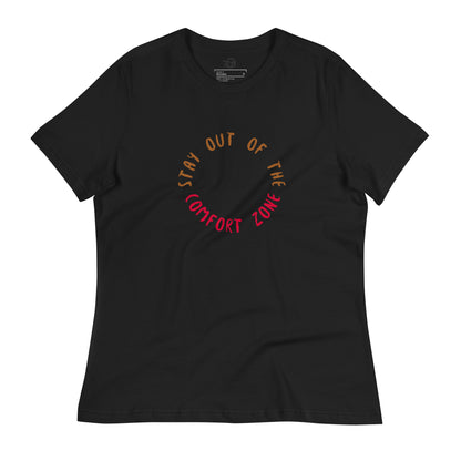 T-shirt Décontracté pour Femme Stay out of the comfort zone