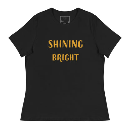 T-shirt Décontracté pour Femme Shining bright