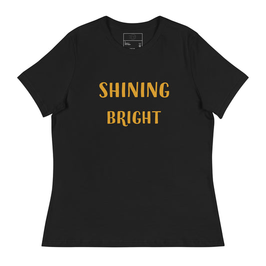 T-shirt Décontracté pour Femme Shining bright