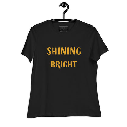 T-shirt Décontracté pour Femme Shining bright