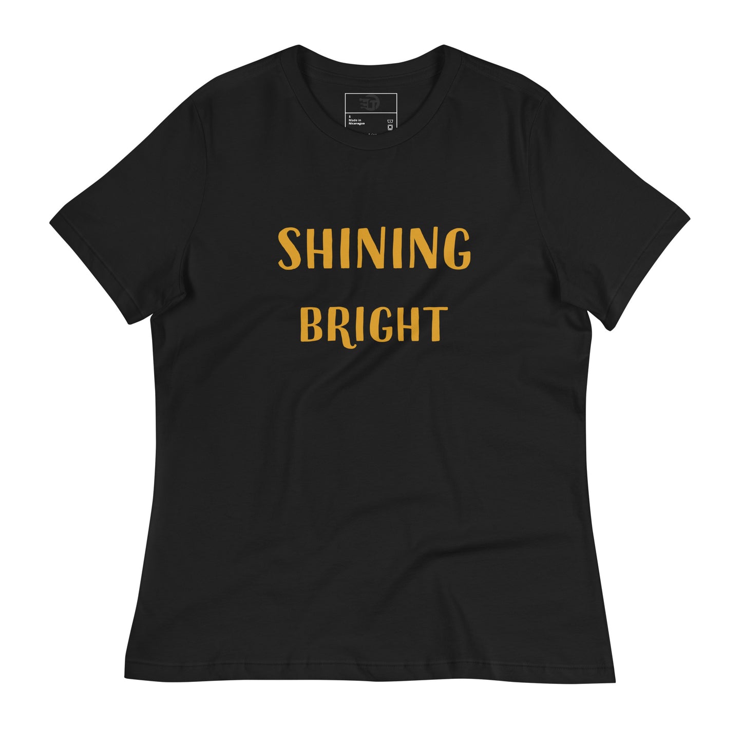 T-shirt Décontracté pour Femme Shining bright