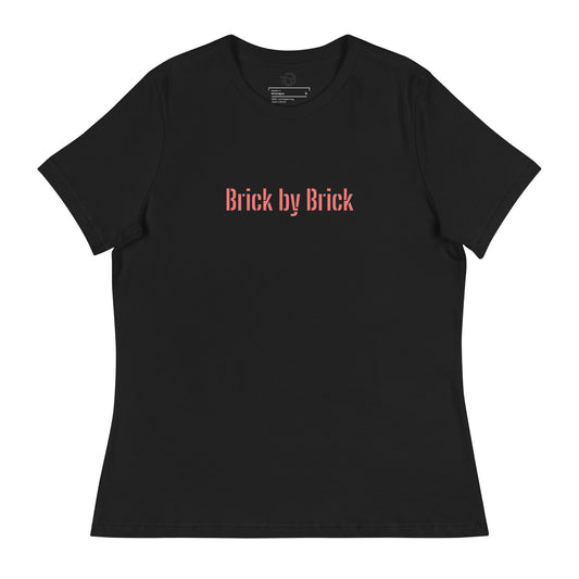 T-shirt Décontracté pour Femme brick by brick